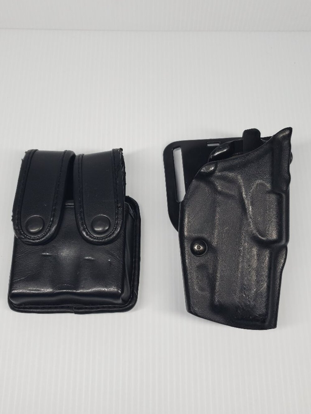 Safariland 6390HP-744 RH P229R and Uncle Mike's Double Magazine Case w/ Flaps